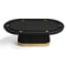 RAM Game Room Prohibition Series 80-Inch Texas Hold'Em Poker Table in Black