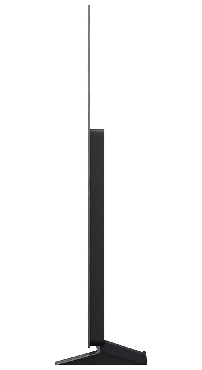 Side View of LG OLED 4K Smart TV 