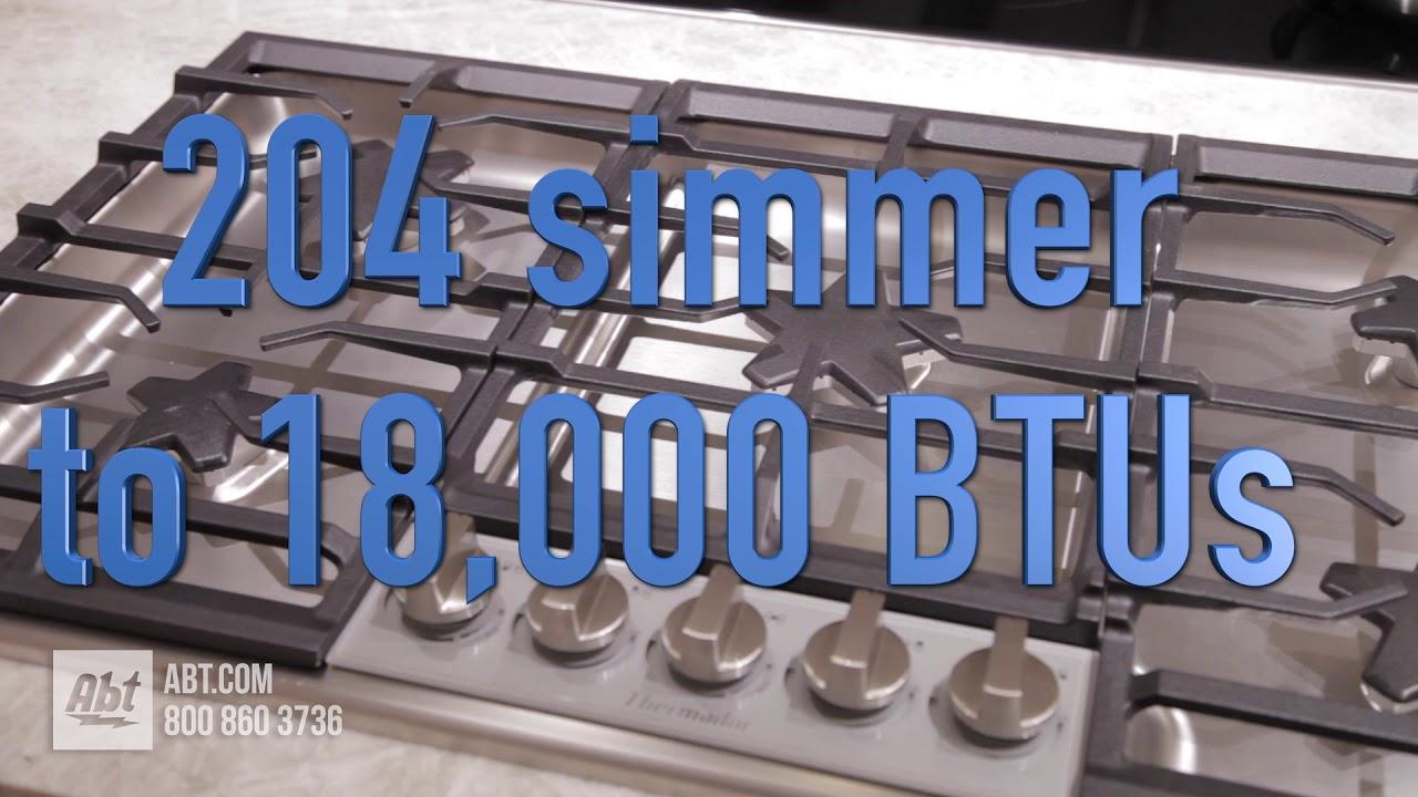 Watch Thermador 36in CookTop SGSXP365TS