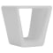 Bernhardt Hyannis Outdoor Accent Table in Bone