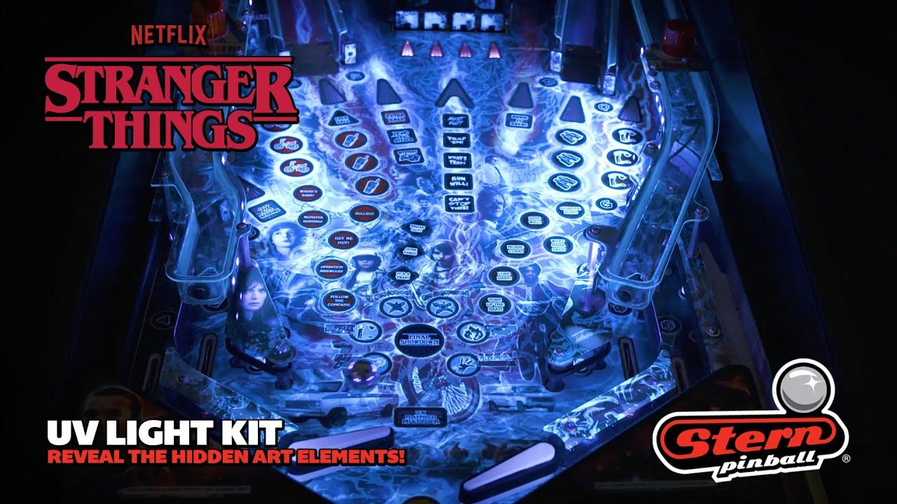 Watch Stern Pinball | Stranger Things UV Lighting Kit - Overview