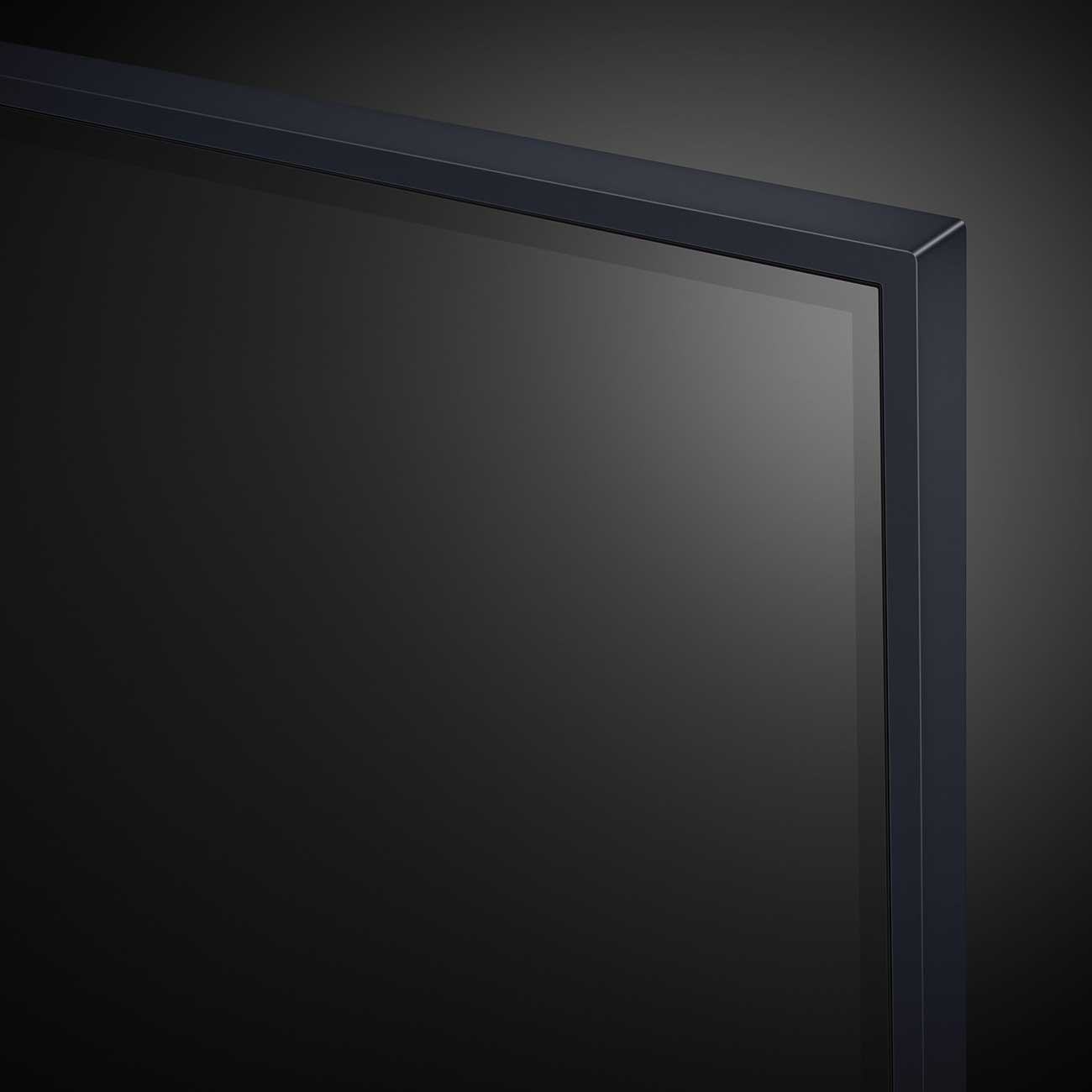 Close Up View Of The TV Bezel