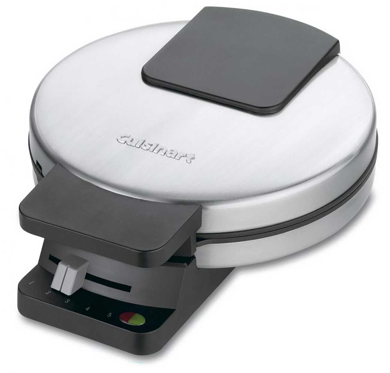 Front Angled view of Round Classic Waffle Maker