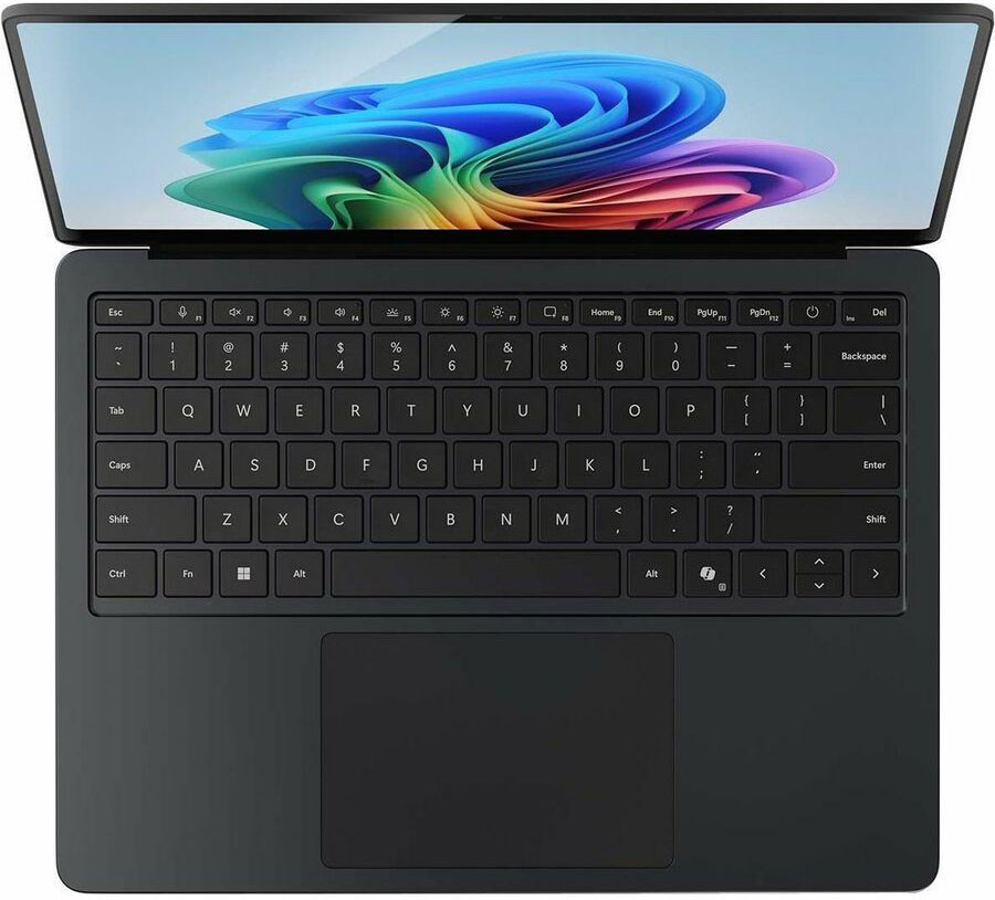Downward View of Microsoft Surface Laptop