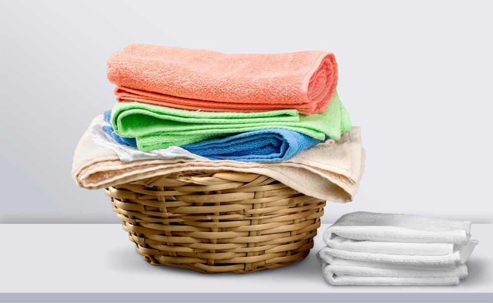 clean towels