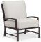 Sunset West La Jolla Club Chair in Espresso | Canvas Flex Sunbrella