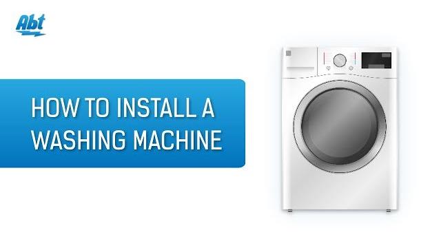 Watch The Basics - How To Install A Washing Machine