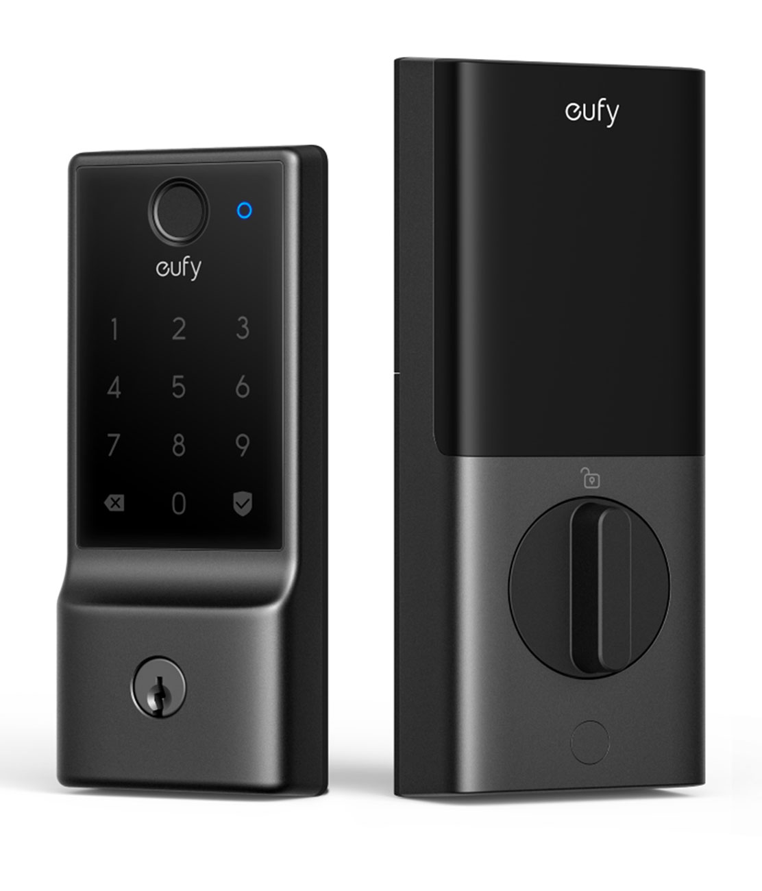 Front Angled view of Front/Back Smart Lock