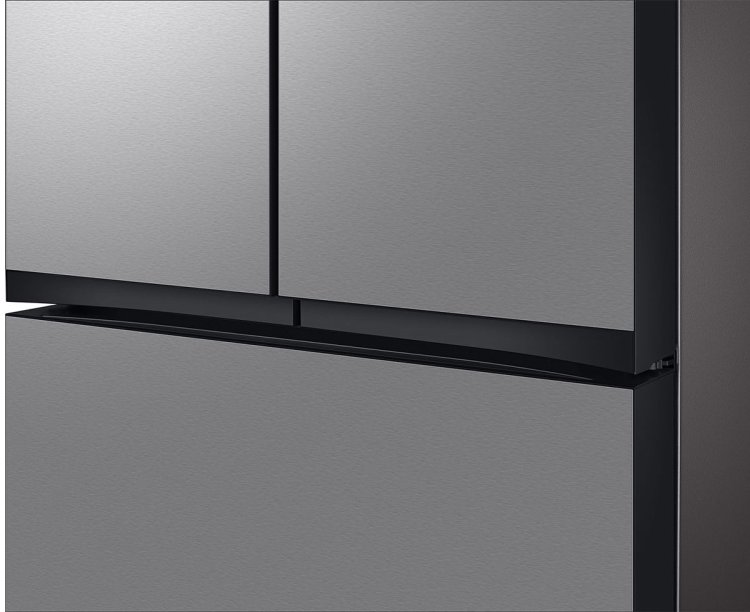 Large image of Samsung Bespoke 24 Cu. Ft. 3-Door French Door Refrigerator 36-Inch Wide ADA in Stainless Steel