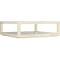 Hooker Furniture Living Room Cascade Square Cocktail Table in Pebble Beach | Champagne