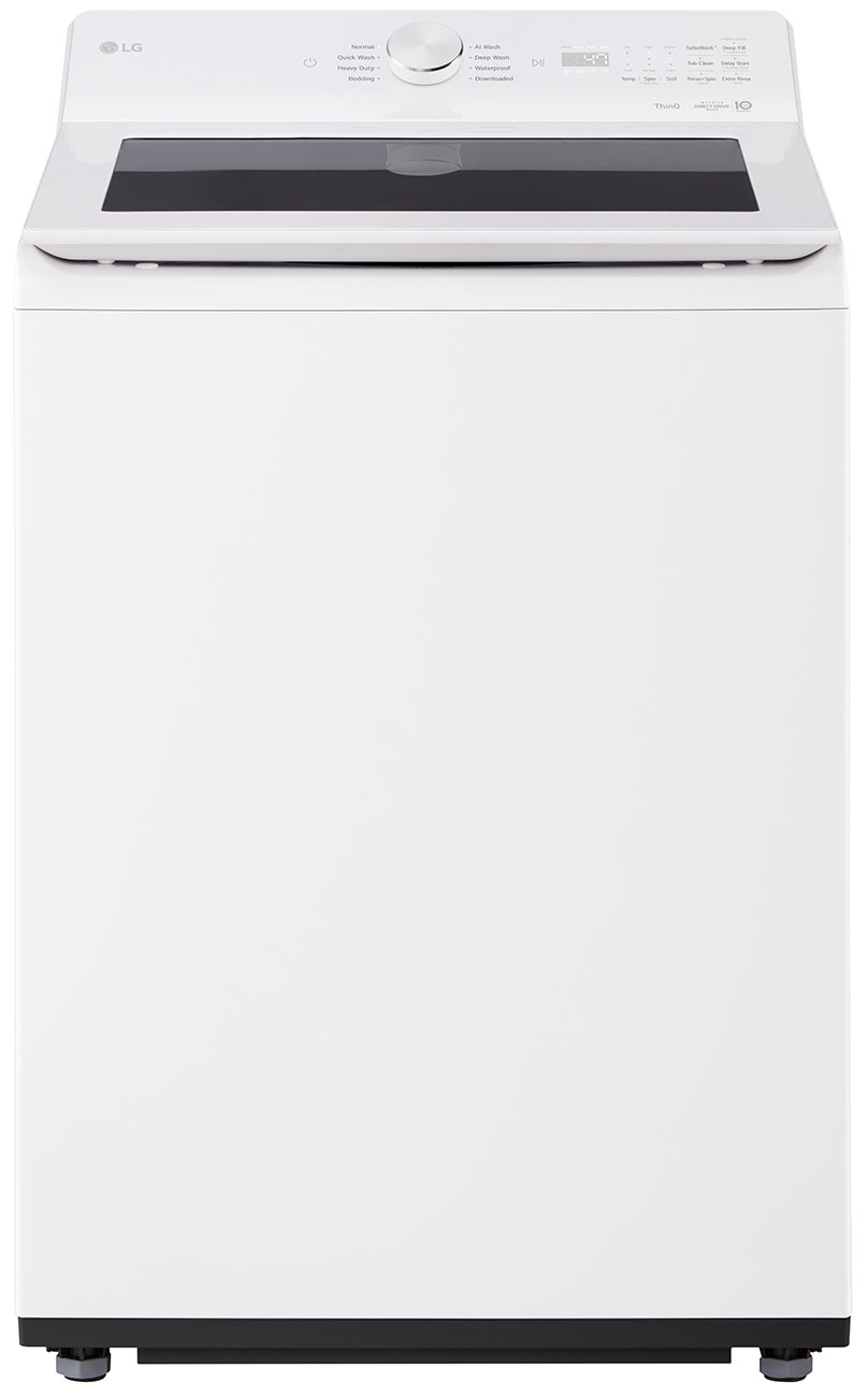 Front View of LG Washer