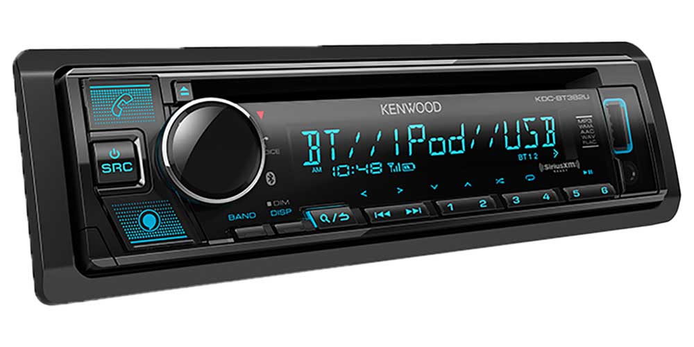 Kenwood - KDC-BT382U - Car Stereos - Single DIN
