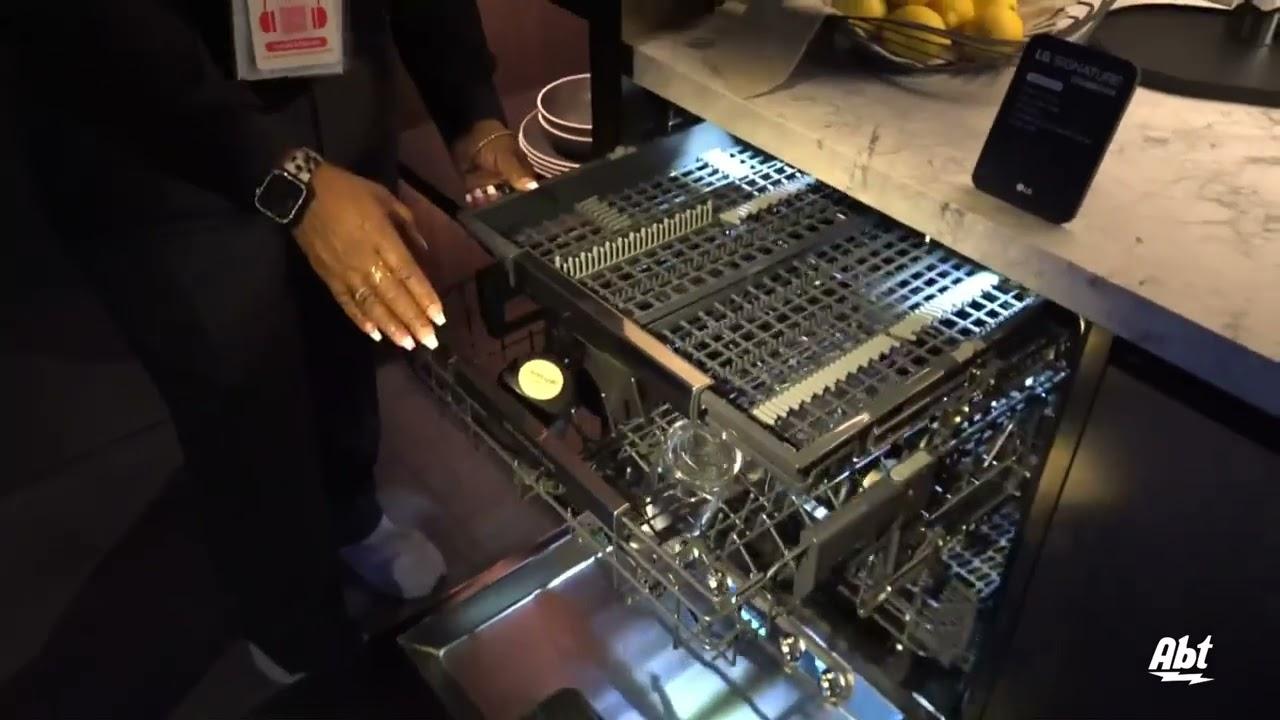CES 2025: LG Signature Dishwasher &amp; Retractable Handle Video