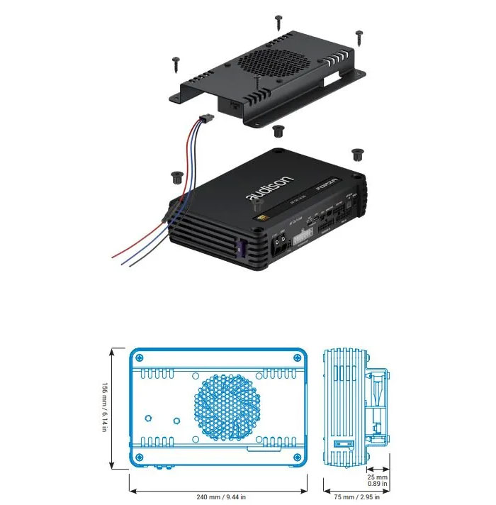 Audison - AFC-CLK - Mobile Installation Accessories