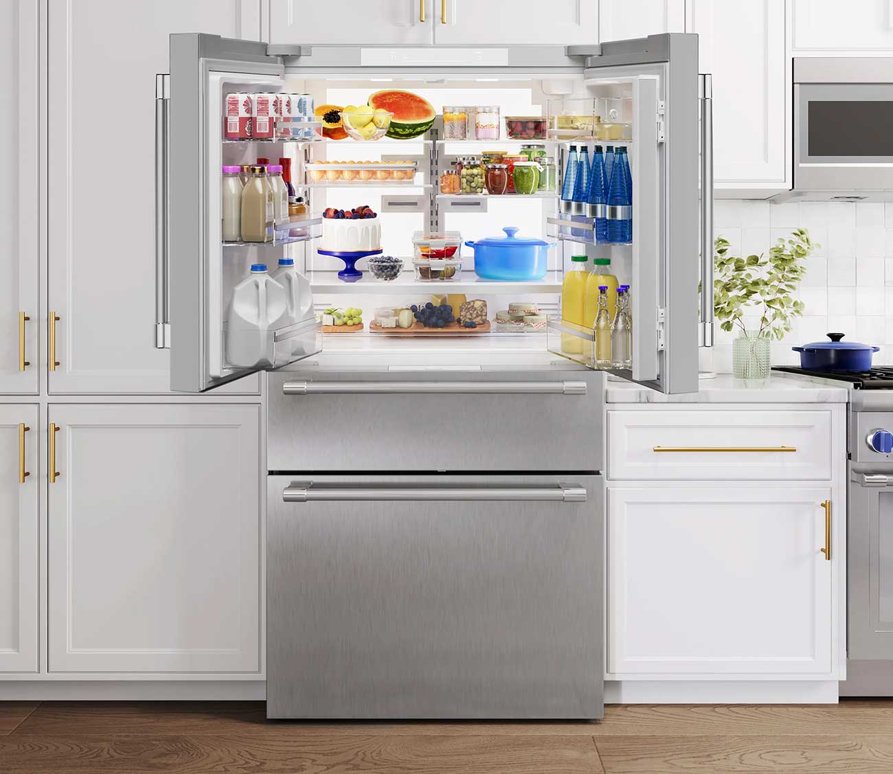 Thermador - T36FL821NS - 4 Door French Door Refrigerators
