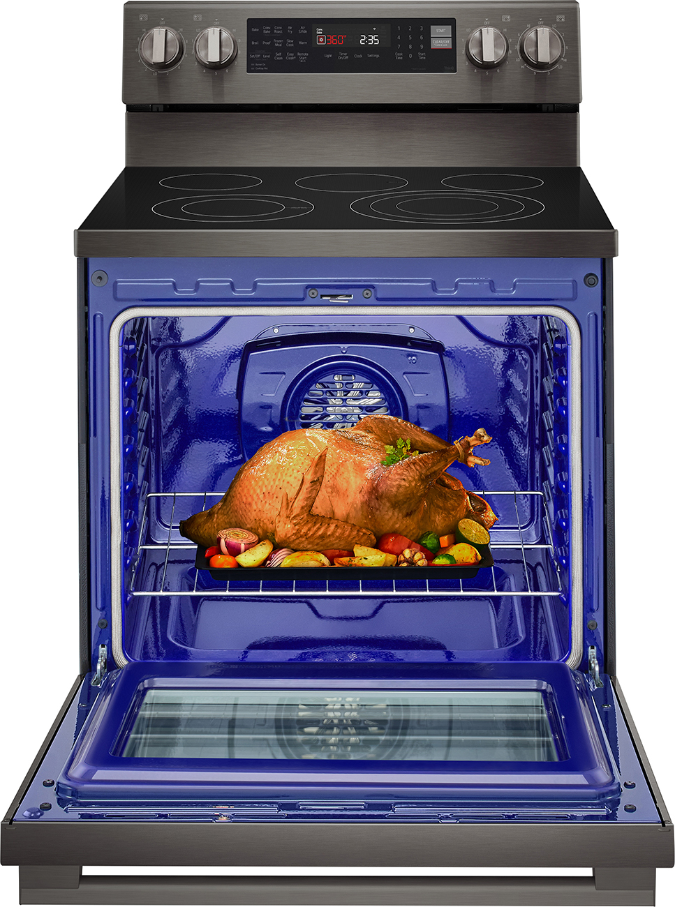 Food View of LG Electric Range