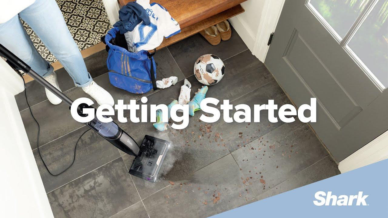 Watch Getting Started with your Shark Steam Pickup 3-in-1 Hard Floor Cleaner.