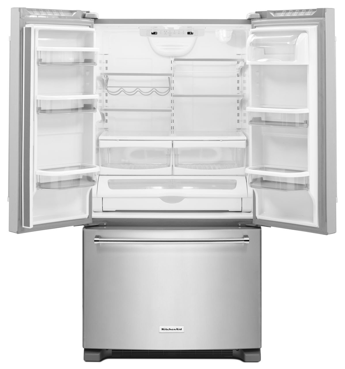 Kitchenaid 25 Cu Ft Stainless Steel French Door Refrigerator