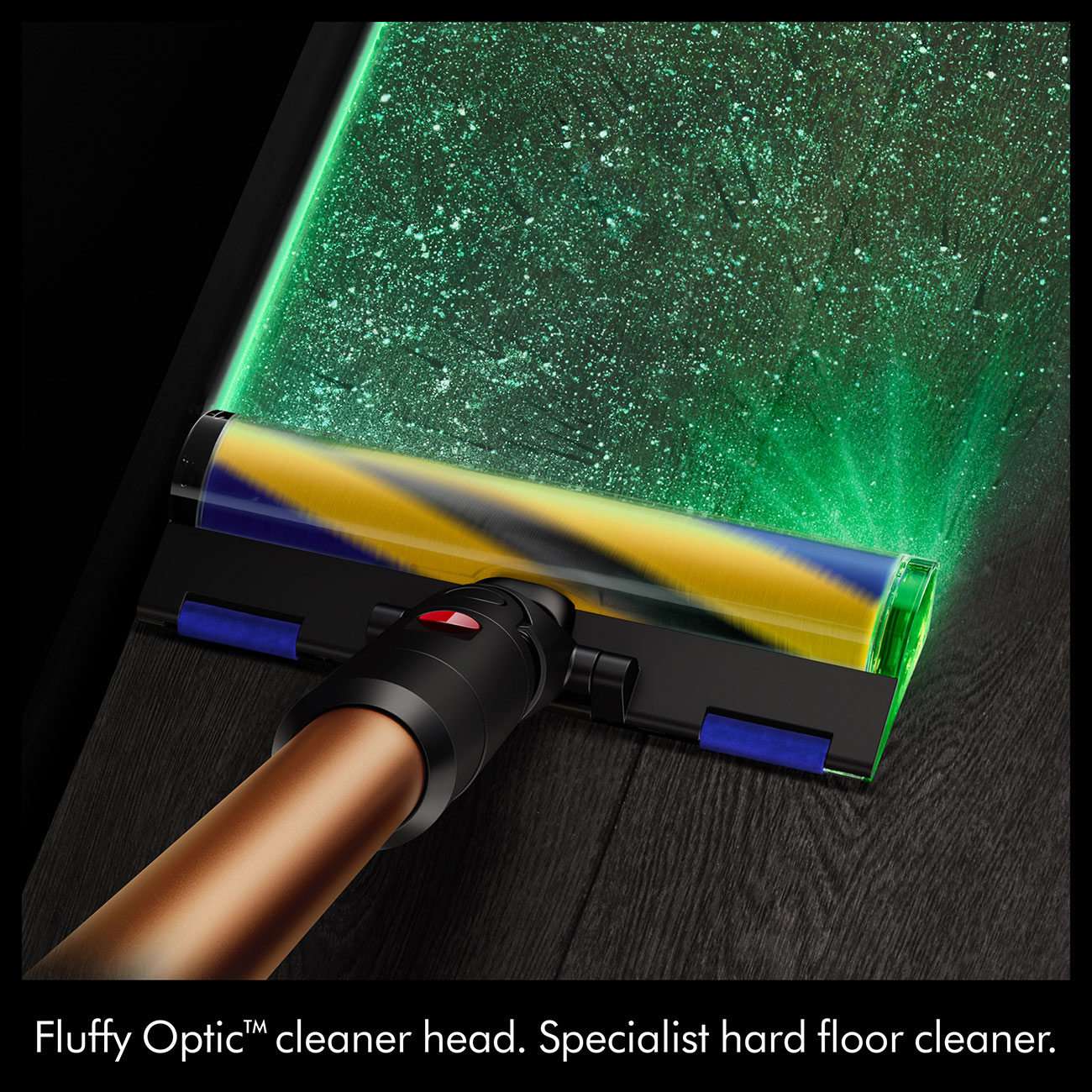 Fluffy Optic Cleaner Head View of Vacuum