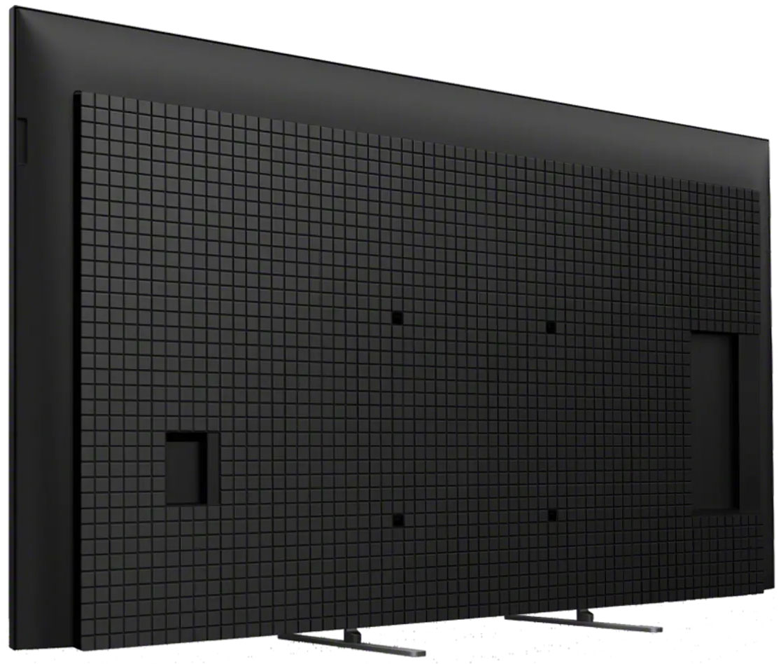 Dynamic Back View Of The TV