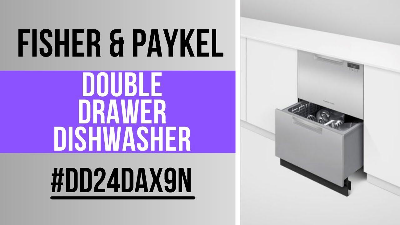 Fisher & Paykel Double Drawer Dishwasher DD24DAX9N Abt Videos