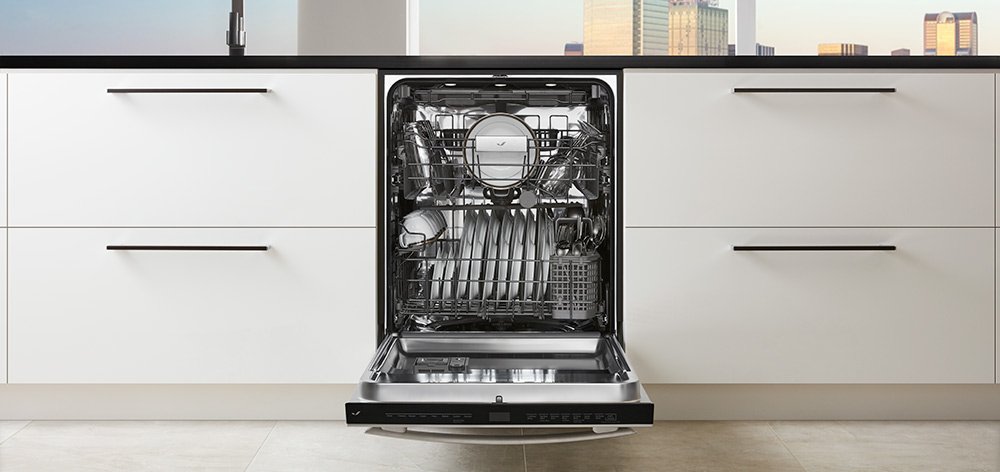 Interior of Dishwasher
