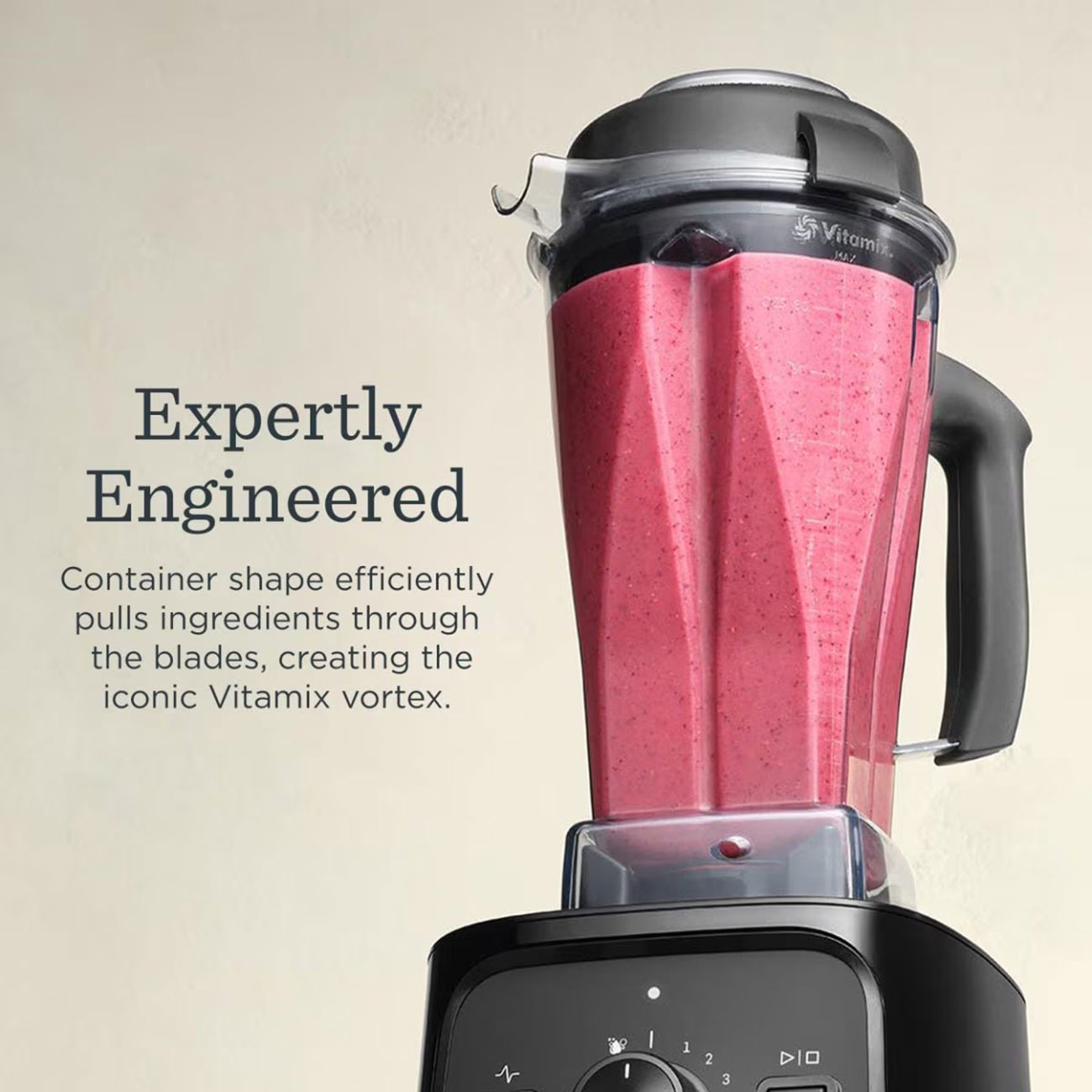 View of engineered graphic for Vitamix VX1 Blender