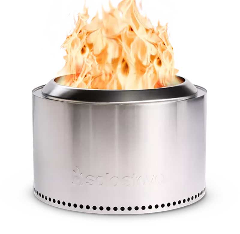 Solo Stove Yukon 2.0 Stainless Steel Fire Pit - SSYUK-27-2
