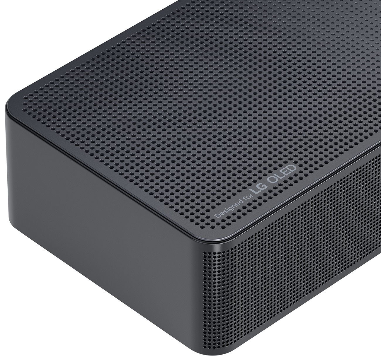 Front Left View of LG Soundbar