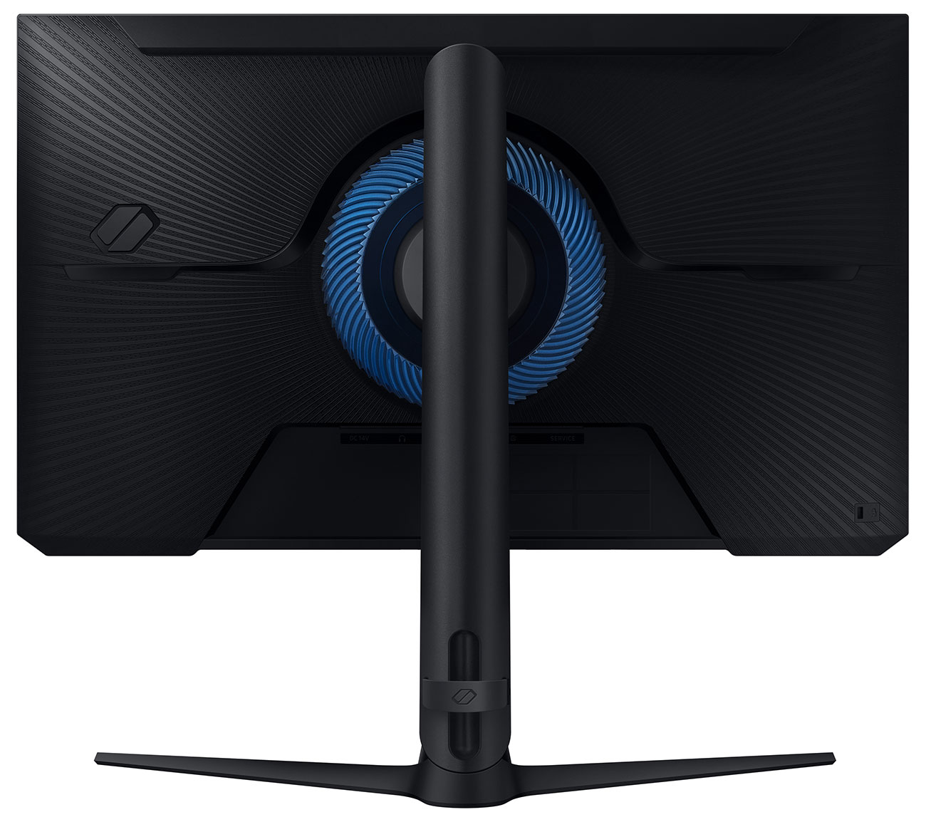 Rear View of Samsung Computer Monitor