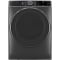 GE Profile Smart Front Load Gas Dryer with Steam and Sanitize Cycle 7.8 Cu. Ft. in Carbon Graphite