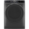 GE Profile Smart Front Load Gas Dryer with Steam and Sanitize Cycle 7.8 Cu. Ft. in Carbon Graphite