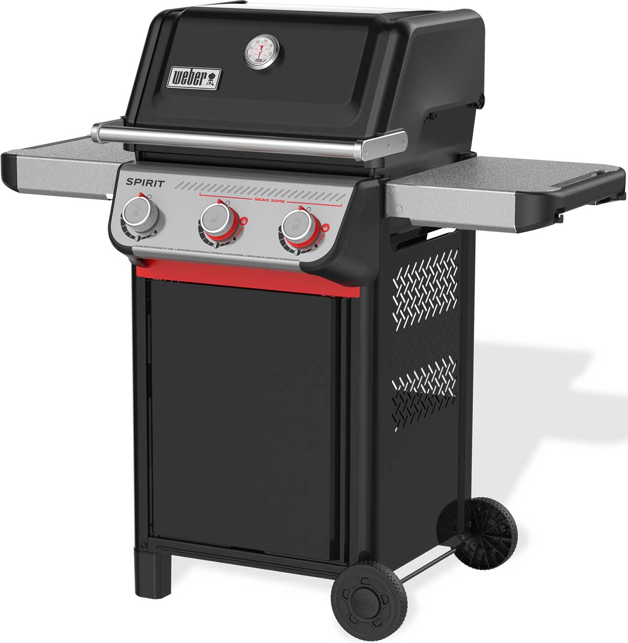 Left view of Weber Gas Grill