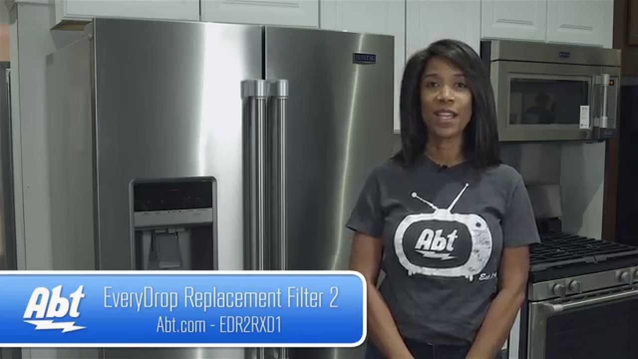 Watch How To: Replace A Maytag Refrigerator Water Filter EveryDrop Filter 2