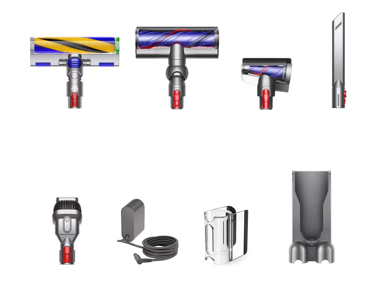 V12Detect Slim Stick Vacuum Accessories Detail