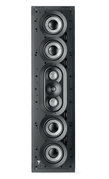 Focal 1000 IWLCR Utopia Black 3-Way In-Wall Loudspeaker (Each)