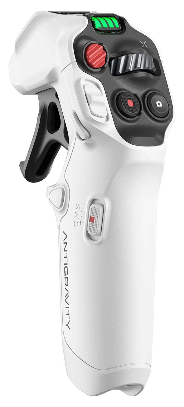 Front Angled view of Antigravity Grip Controller