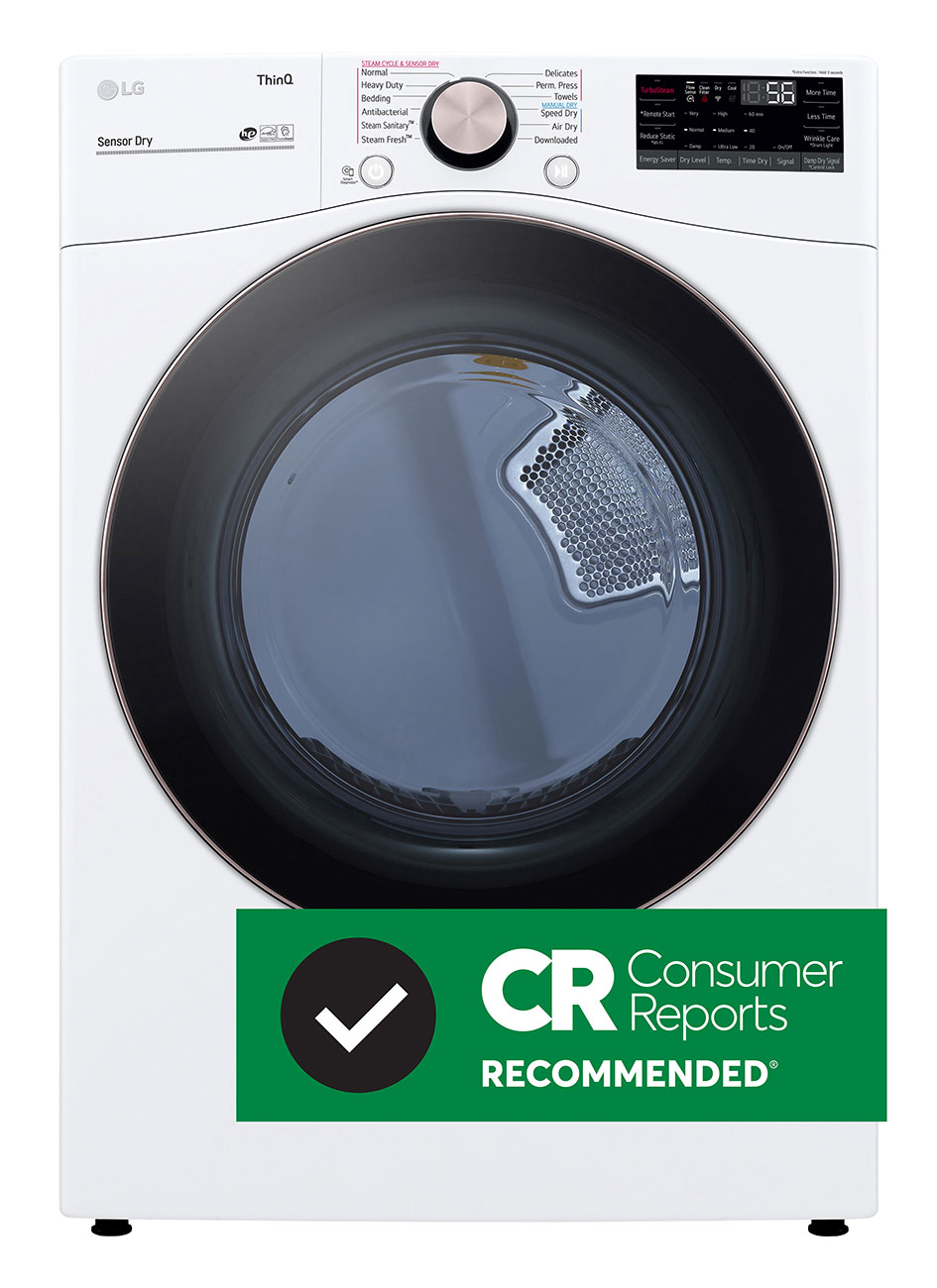 LG - DLGX4001W - Gas Dryers