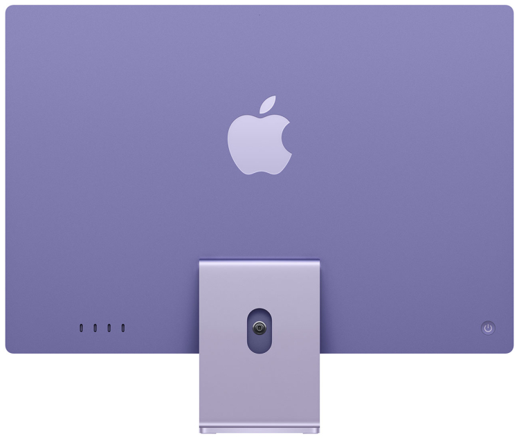 Apple 24-Inch iMac M4 Desktop Computer Purple (Late 2024) - MWV63LL/A