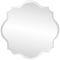 Howard Elliott Scalloped Frameless Mirror