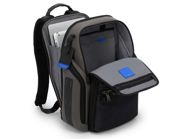 tumi backpack grey Alpha Bravo Nomadic Pro Perks Eligible Ease in motion, the latest