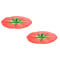 Charles Viancin 4" Set of 2 Tomato Silicone Drink Covers