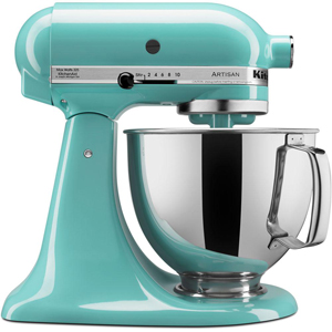 KitchenAid Artisan Aqua Sky Stand Mixer - KSM150PSAQ