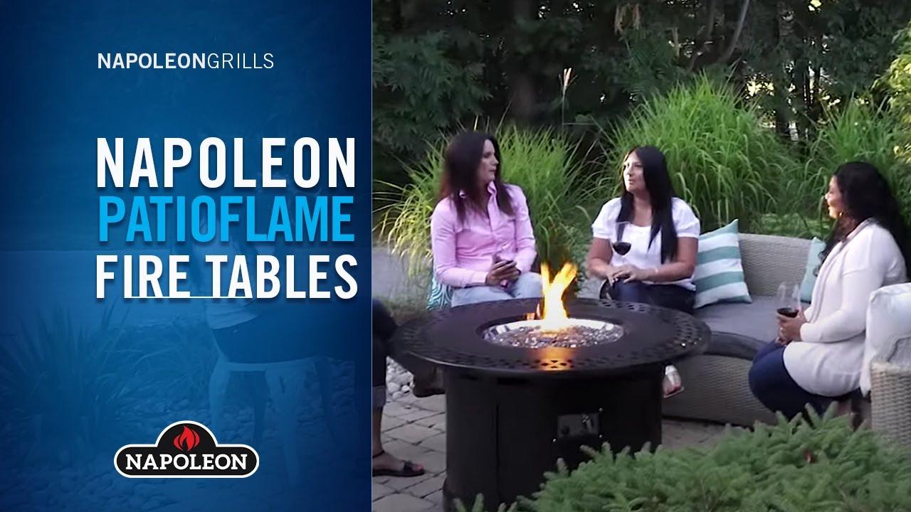 Watch Napoleon Patioflame Fire Tables