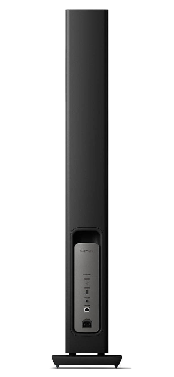 Rear View Image of Kef LS60 Wireless Speakers