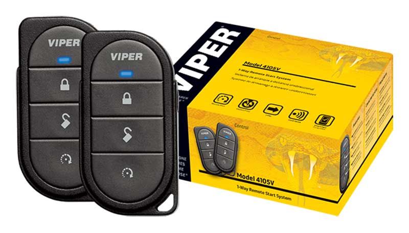 Front view of Remote Starters & Packaging Detail