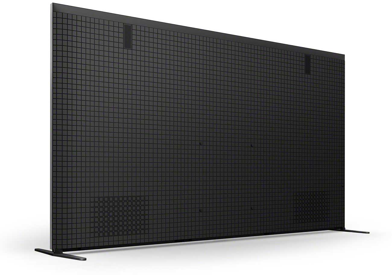 Dynamic Back View Of The TV