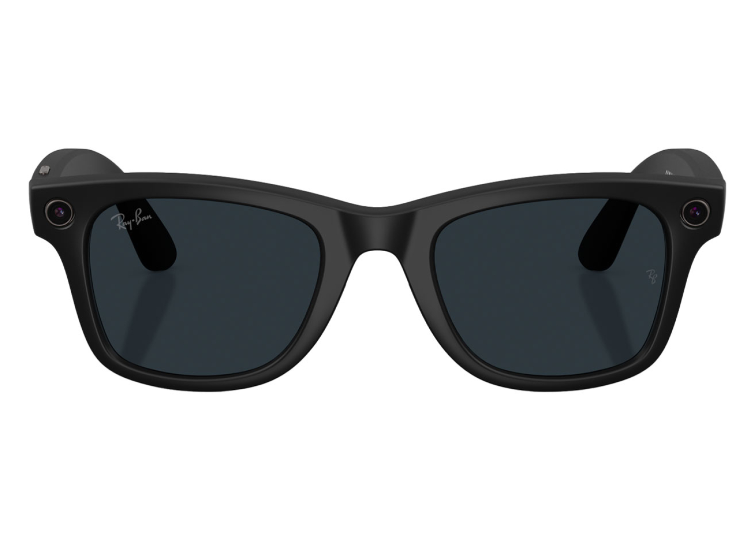 Mate Rey Ban Ray-Ban Meta Wayfarer Matte Black Sunglasses (Gen 2) 50mm