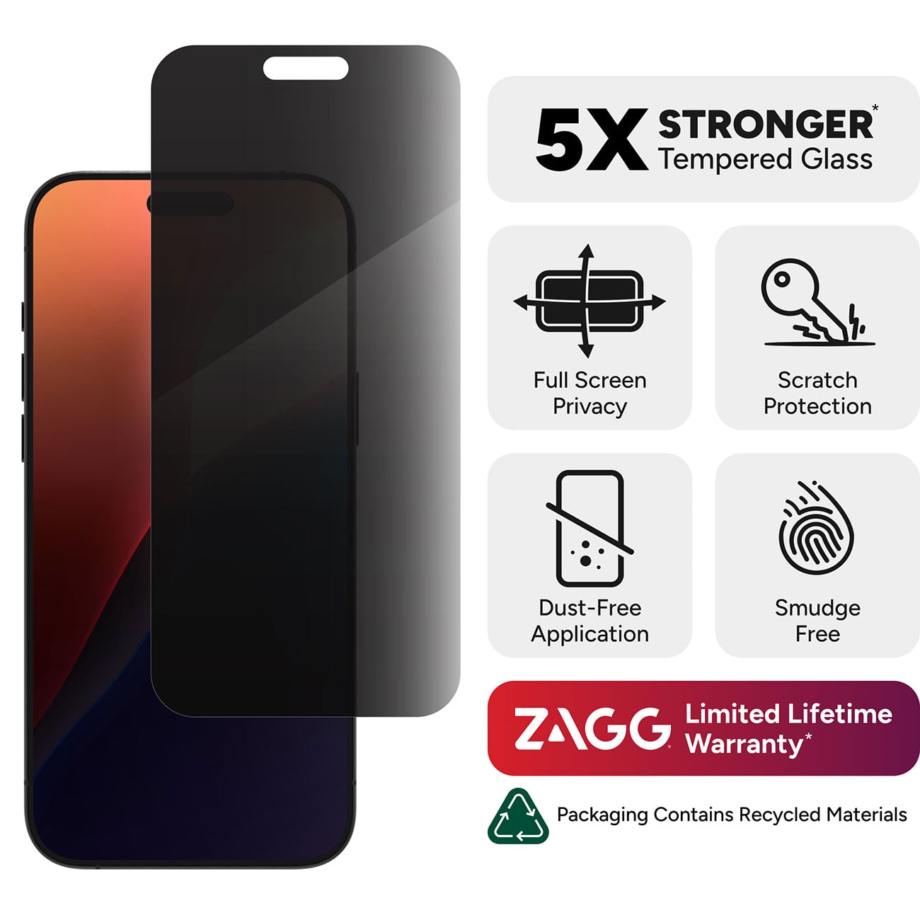 Zagg - 200114877 - Screen Protectors