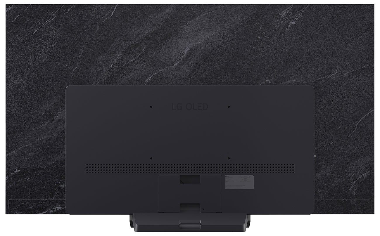Rear View of LG OLED 4K Smart TV 